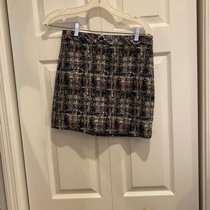 J. Crew mini tweed skirt